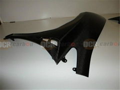 Mugen style carbon fiber front fenders