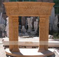 MARBLE CARVING-FIREPLACE