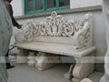 MARBLE CARVING-TABLE AND CHAIR