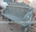 MARBLE CARVING-TABLE AND CHAIR