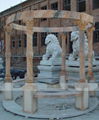 MARBLE CARVING-GAZEBO SERIES-PILLAR GAZEBO