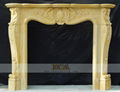 MARBLE CARVING-FIREPLACE