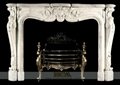 MARBLE CARVING-FIREPLACE