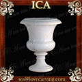 Garden carve flowerpot