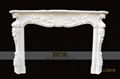 MARBLE CARVING --CLASSIC FIREPLACE