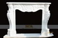 MARBLE CARVING --CLASSIC FIREPLACE
