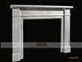 MARBLE CARVING-SIMPLE FRIEPLACE