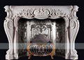 MARBLE CARVING-FANCY FRIEPLACE