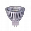 LED MR16 GU5.3 5W 12VAC/DC COB Spotlight Lamps COB Reflector Bulbs