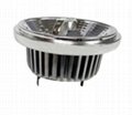 LED AR111 10W 15W G53 12VAC COB Reflector Bulbs COB Spotlight Lamps 