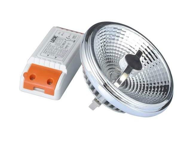 LED AR111 10W 15W G53 12VAC COB Reflector Bulbs COB Spotlight Lamps  3
