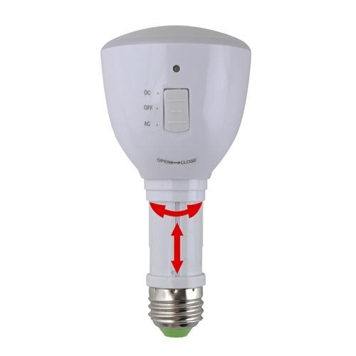 Rechargeable led emergency bulb LED Torch light Switch Lamps AC/DC E27/26 2