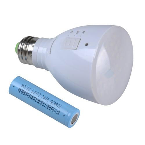 Rechargeable led emergency bulb LED Torch light Switch Lamps AC/DC E27/26 5
