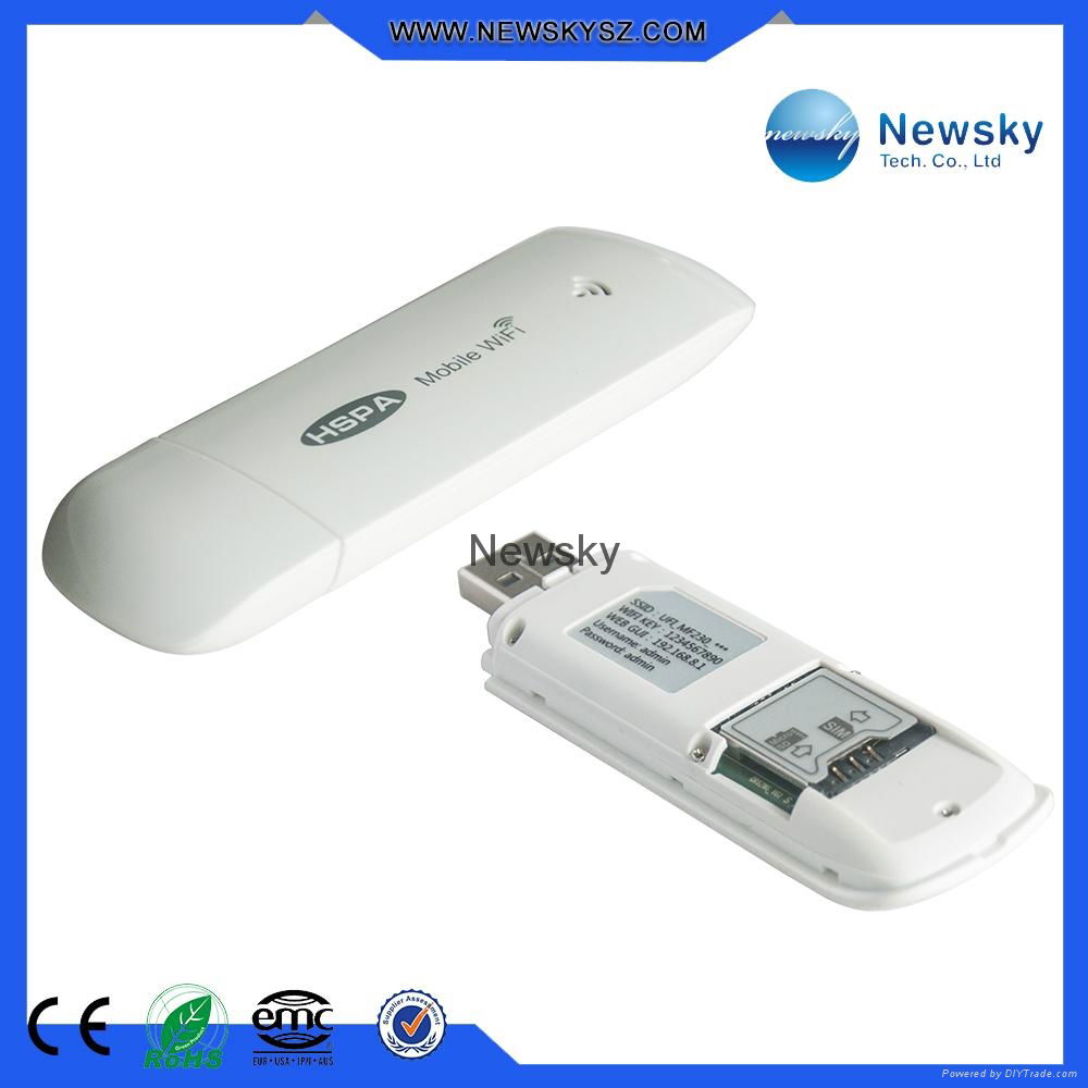 14.4Mbps HSPA+ 3G USB Modem Support 5 WiFi Users 3