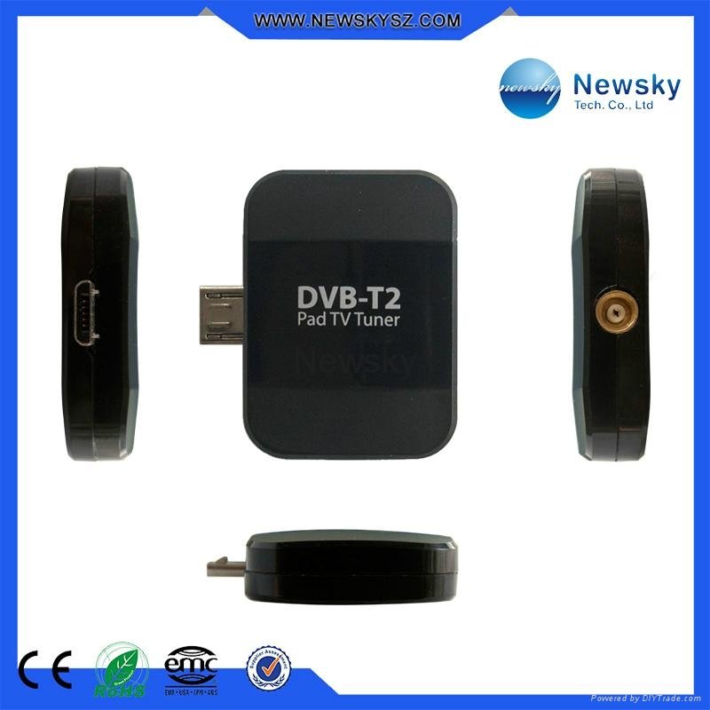 DVB-T2 MPEG4 android pad tv tuner 5