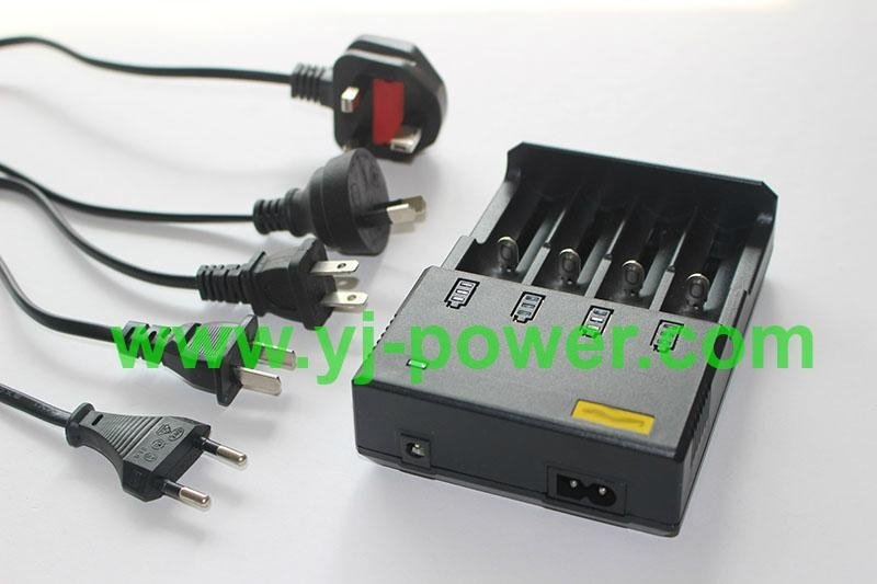 18650 battery Charger for rechargeable battery cell 2