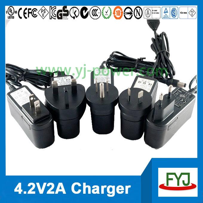 Li-ion battery charger 4.2v 8.4v 12.6v 