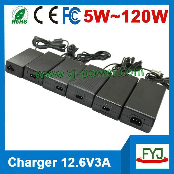 Li-ion battery charger 4.2v 8.4v 12.6v  4