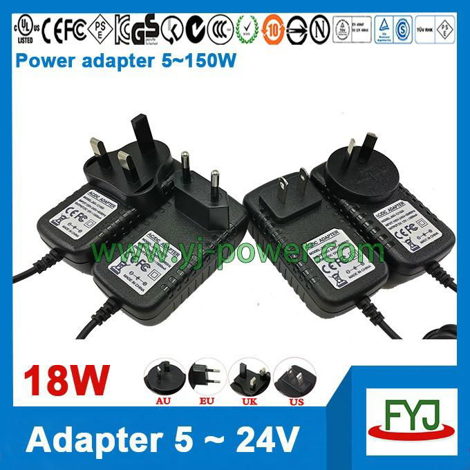 ac dc power adapter 9v 12v 15v 18v 21v 2
