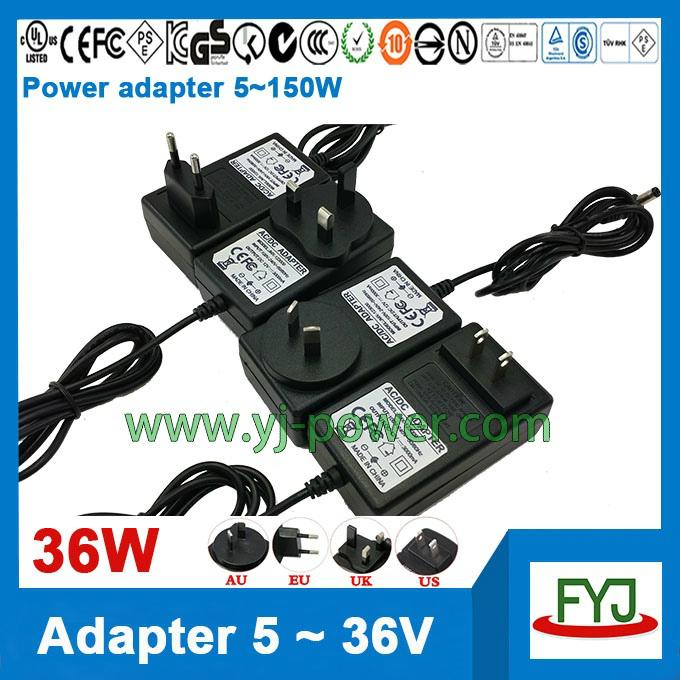 ac dc power adapter 9v 12v 15v 18v 21v 4