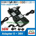 ac dc power adapter 9v 12v 15v 18v 21v 4