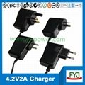 rechargeable battery charger 8.4v 4.2v 12.6v 16.8v 21v 25v 29.4v 2