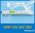 Waterproof LED Power Supply driver 12v for LED Strips 1