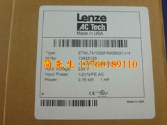 ETML751X2SFA508變頻器Lenze倫茨TML系列0.75KW全新原裝進口 現貨