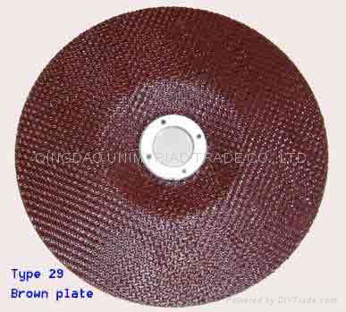 Glassfibre backing plate for flap disc 3