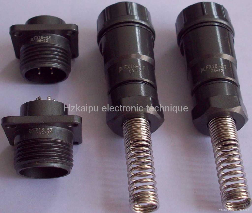 FX16 series thread coupling water proof connectors