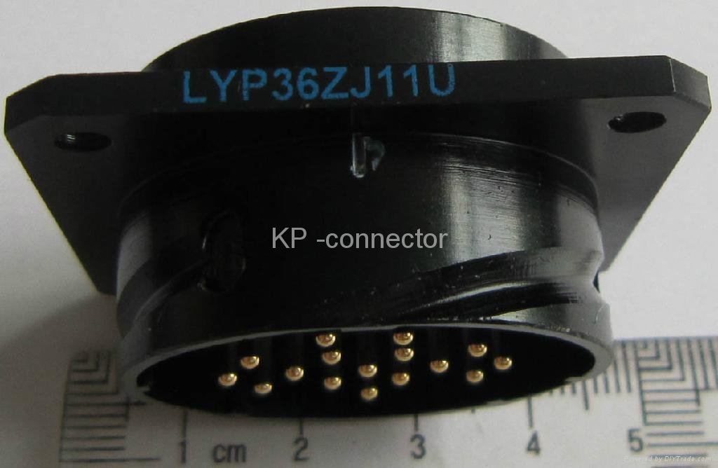LYP36系列防水圓形電連接器,航空插頭座 3