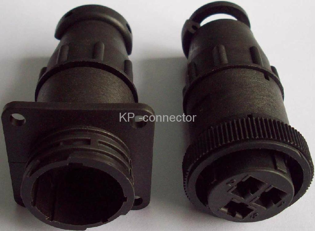 F3 plastic circular connector parts