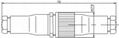 FS2型防水电连接器,防水插头 2