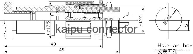 FS2 series plastic water-proof connectors 3