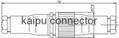 FS2型防水插头座,防水电连接器 2