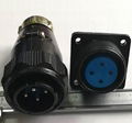 circular rain proof connectors YD series  12