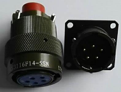 MS3116F14-5S item Circular connectors as MIL-C-26482 series 2