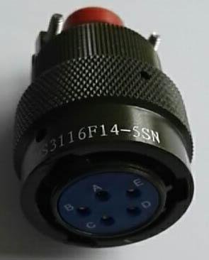 MS3116F14-5S item Circular connectors as MIL-C-26482 series 4