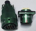 Circular connectors as MIL-C-26482