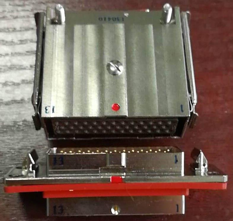 JB6矩形線簧孔電連接器 2