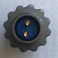 FQ14-ZYMC circular receptacle with cap 2