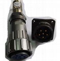 FQ24 series power  water proof connectors 3