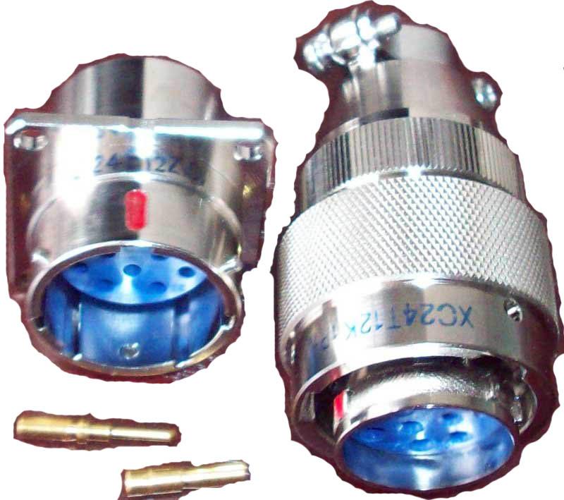 XC24系列线簧孔式电连接器 2