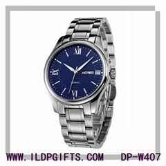 Stainless steel men watch 7mm