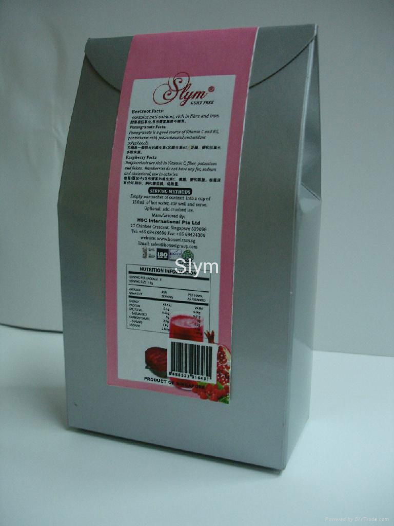 Slym Instant Pomegranate,Raspberry & Beets 3