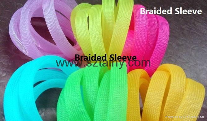 Pet Cable Protective Sleeve Flexible Expandable Braided Cable Sleeving  4