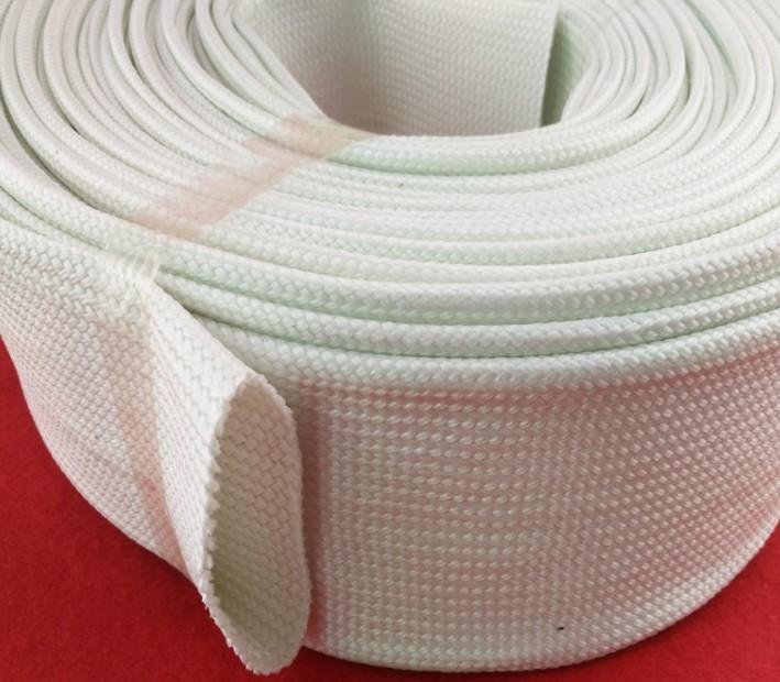 Fiberglass braided sleeving coated with silicone resin 5