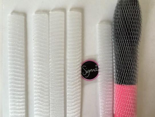 Protective Makeup Brush Mesh Packaging Sleeves PE Plastic Net Cover