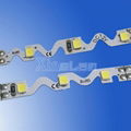 S-Shape bendable 2835 led flexible strip light