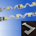 S-Shape bendable 2835 led flexible strip light 4